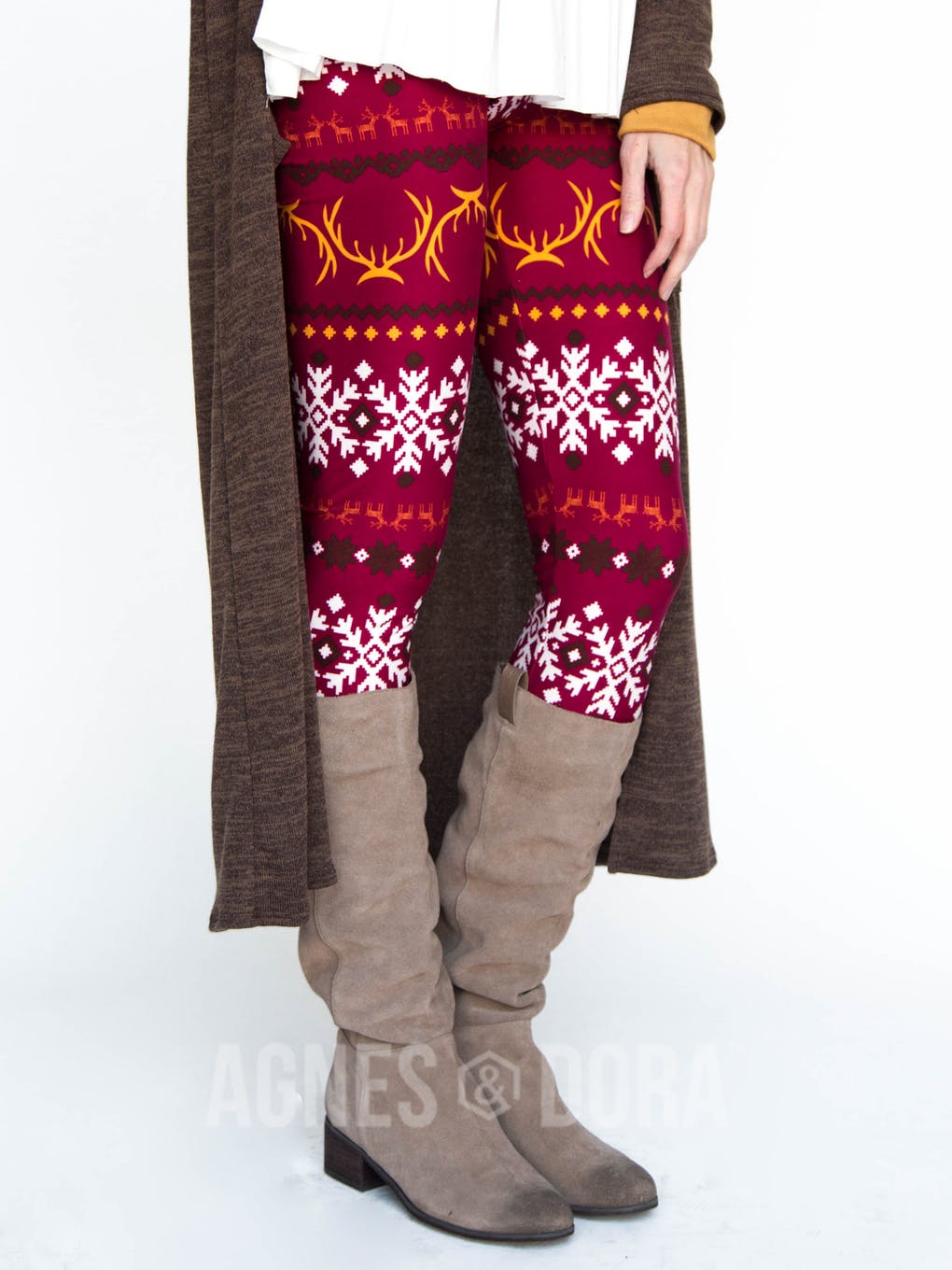 Leggings Reindeer Fair Isle