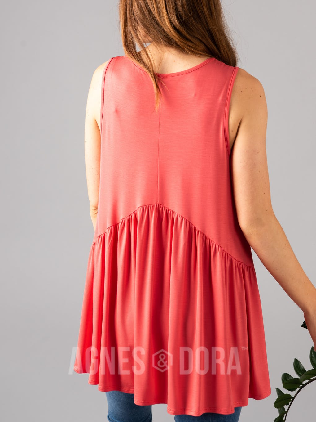 Sleeveless Muse Coral