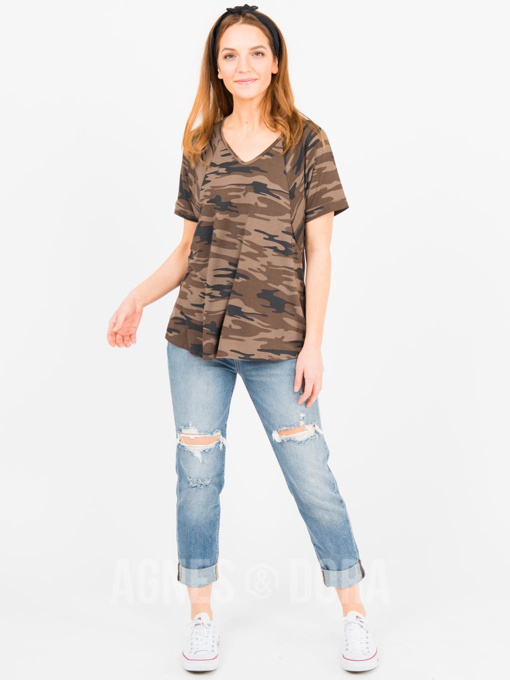 Love Top Coco Black Camo