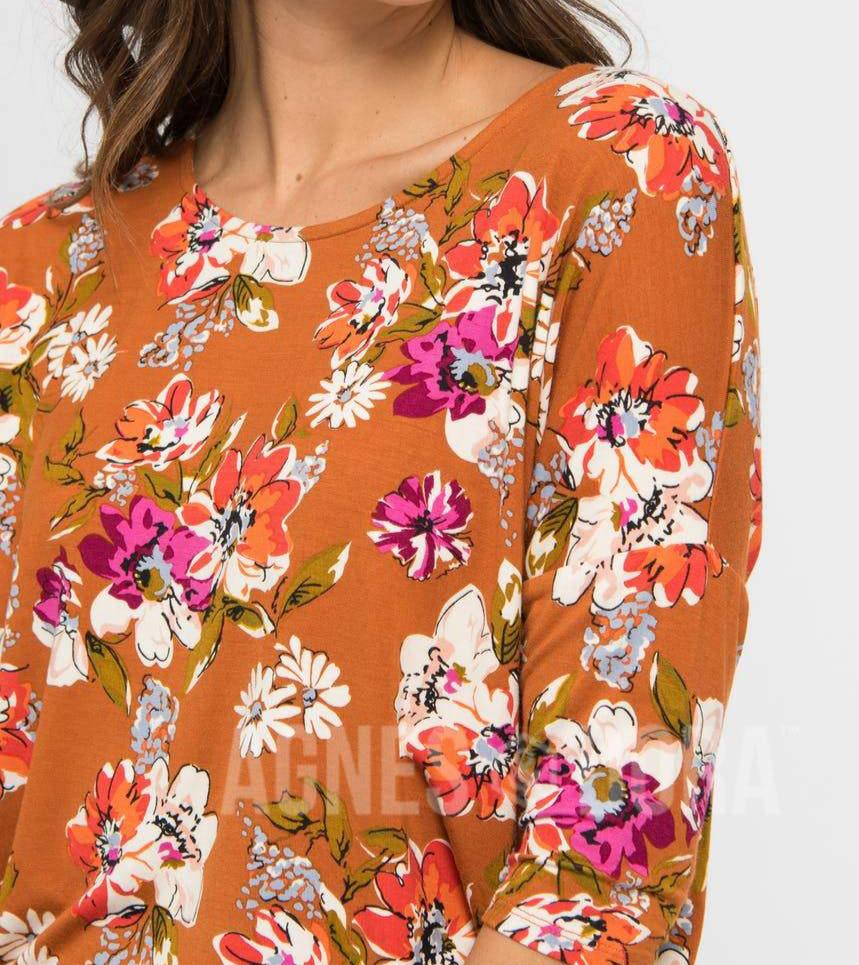 Dolman Tunic Organic Girl Copper