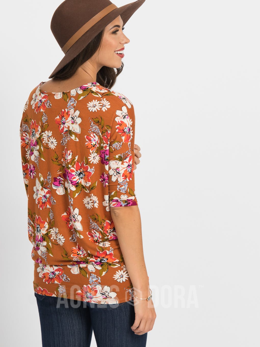 Dolman Tunic Organic Girl Copper