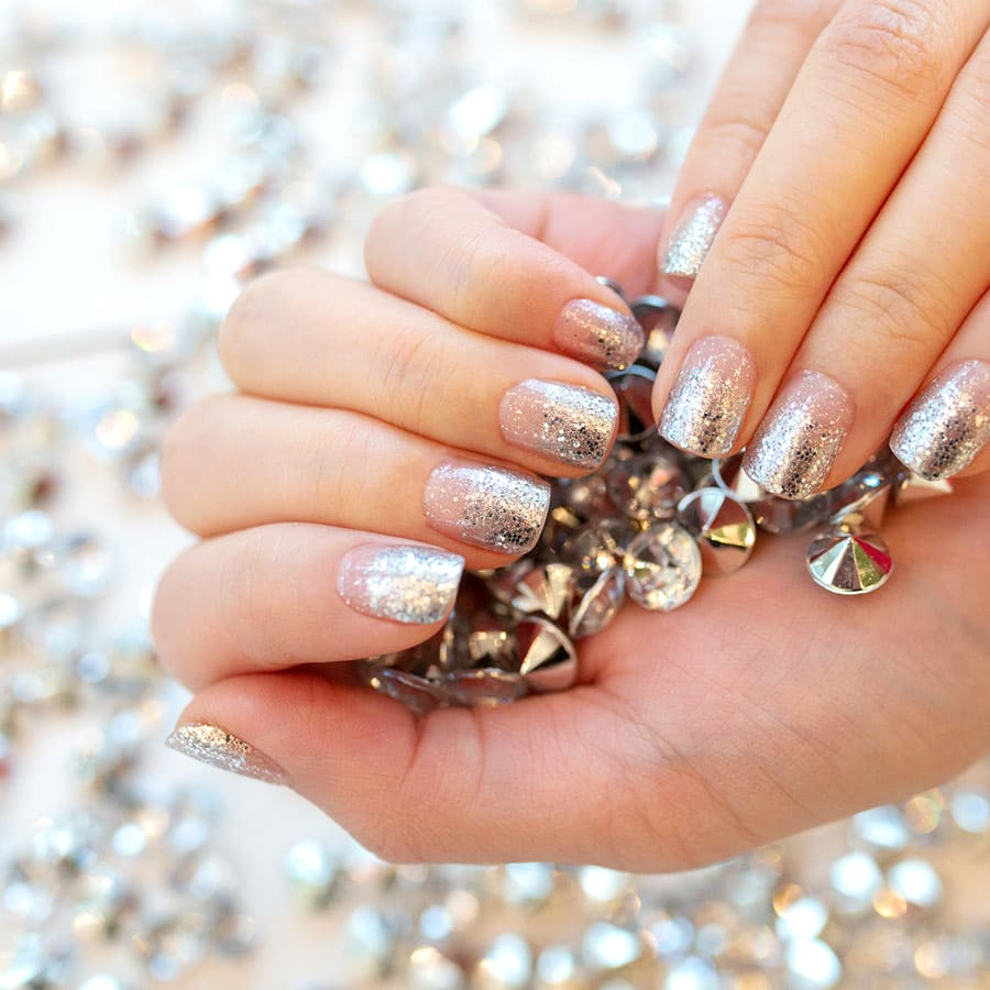 Glitter Nail Strips
