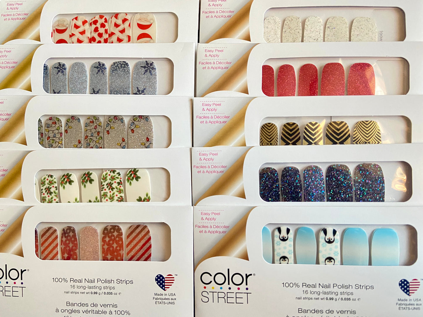 Holiday Nail Strips