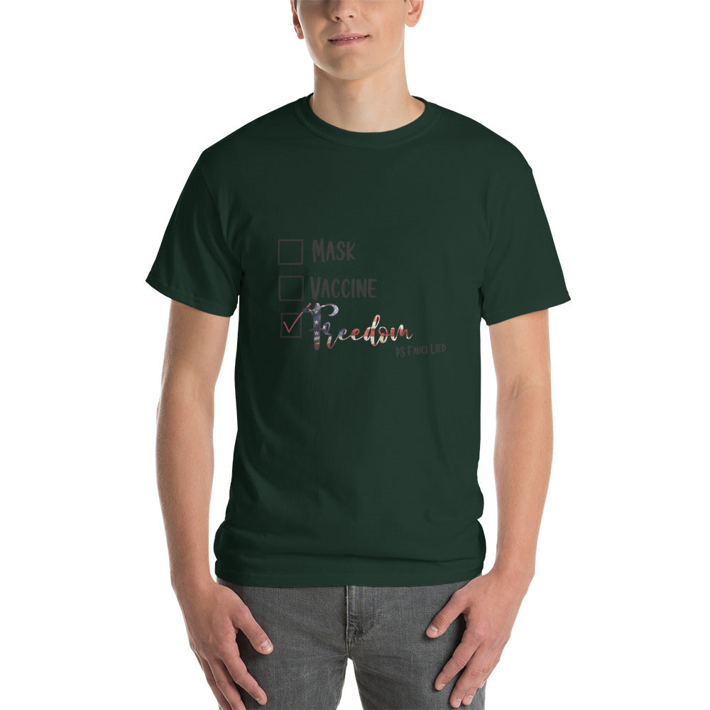 PS Fauci Lied Short Sleeve T-Shirt Mens