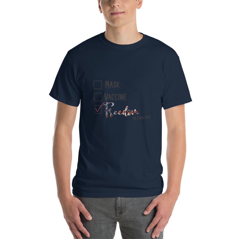 PS Fauci Lied Short Sleeve T-Shirt Mens