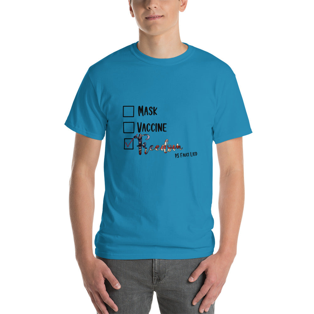PS Fauci Lied Short Sleeve T-Shirt Mens