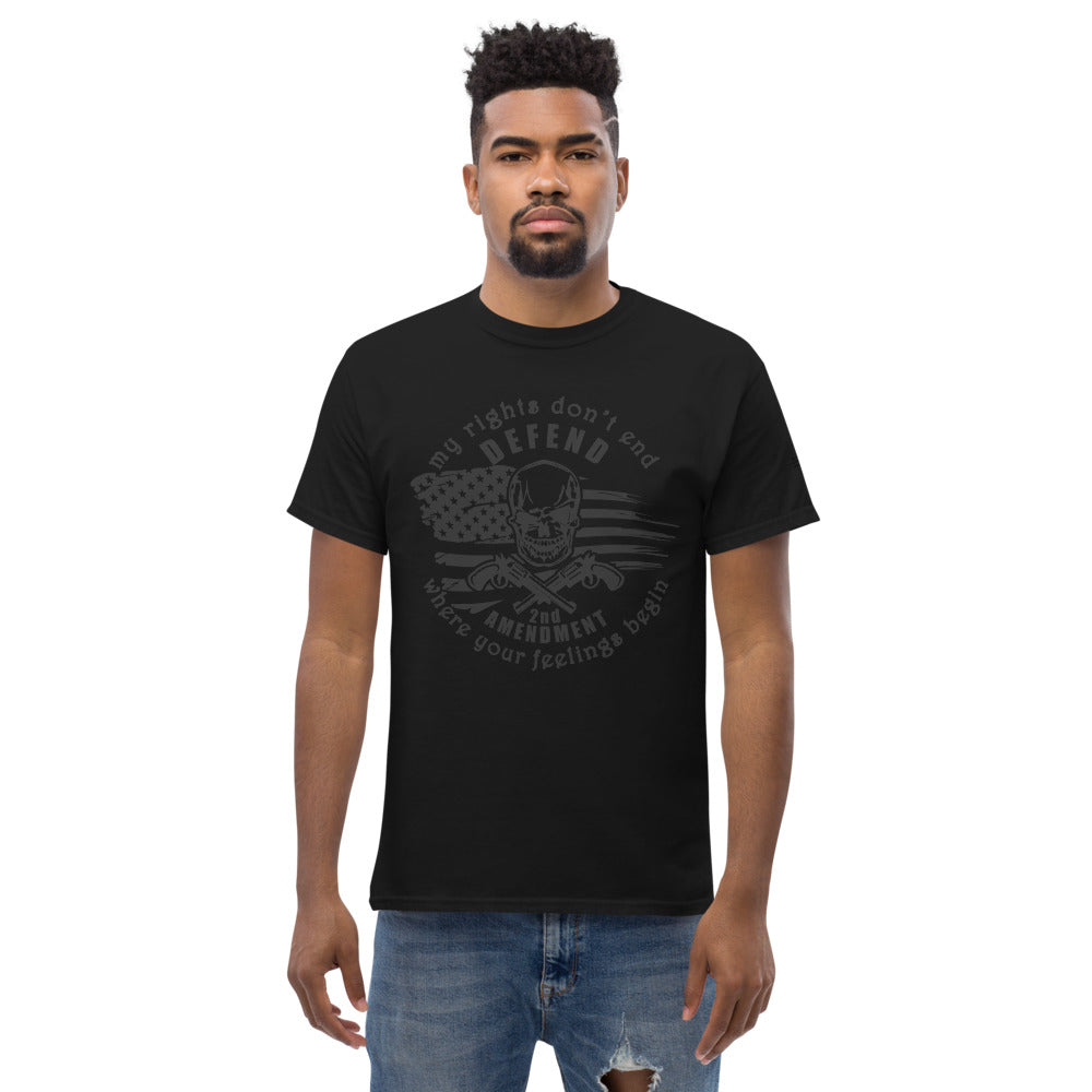 Rights Vs Feelings Men's heavyweight tee