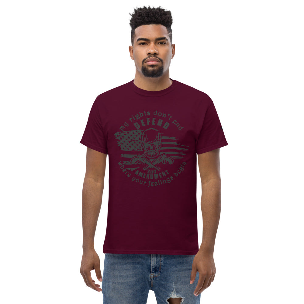 Rights Vs Feelings Men's heavyweight tee