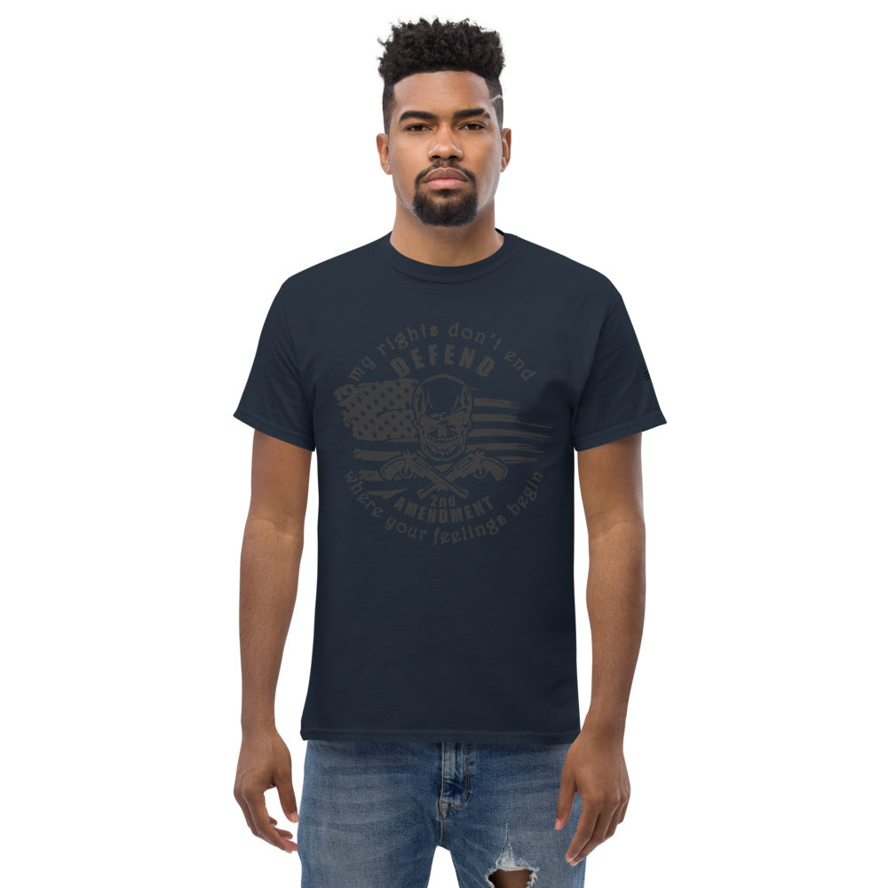 Rights Vs Feelings Men's heavyweight tee
