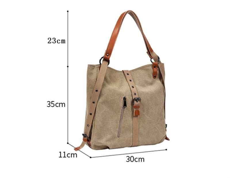 Large Canvas Tote Bag