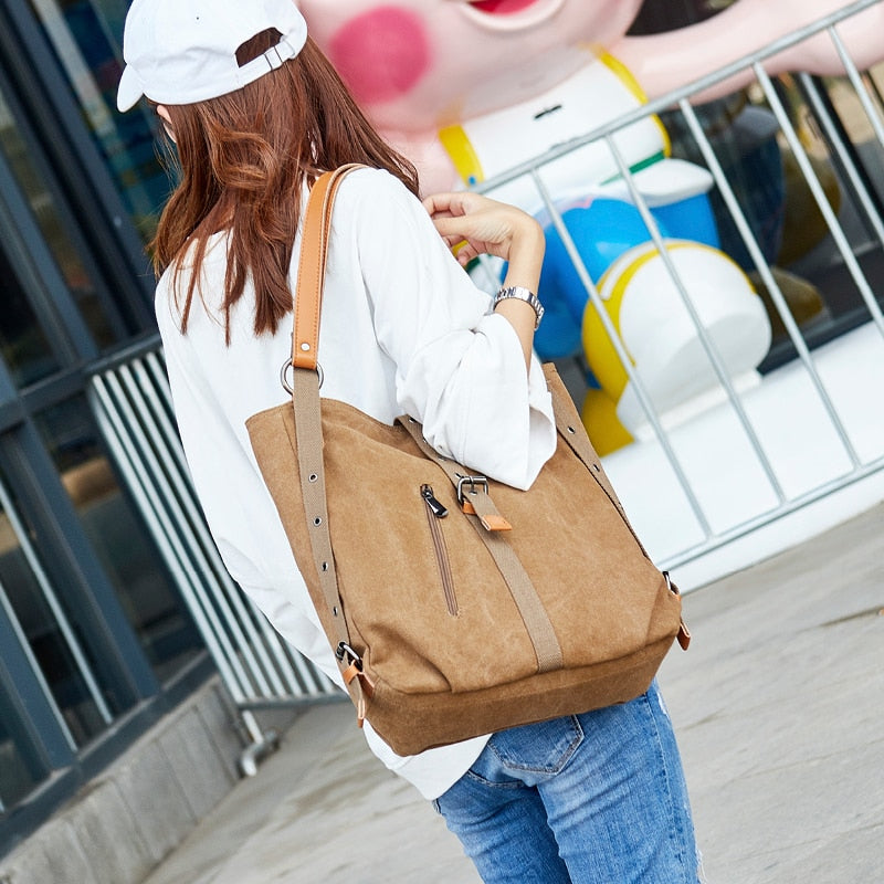 Large Canvas Tote Bag