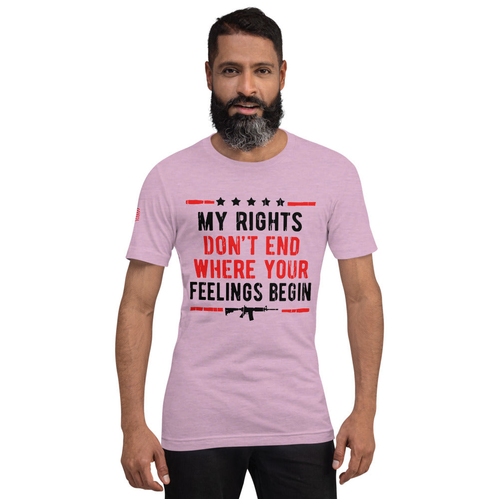 My Rights, Your Feelings Short-Sleeve Unisex T-Shirt