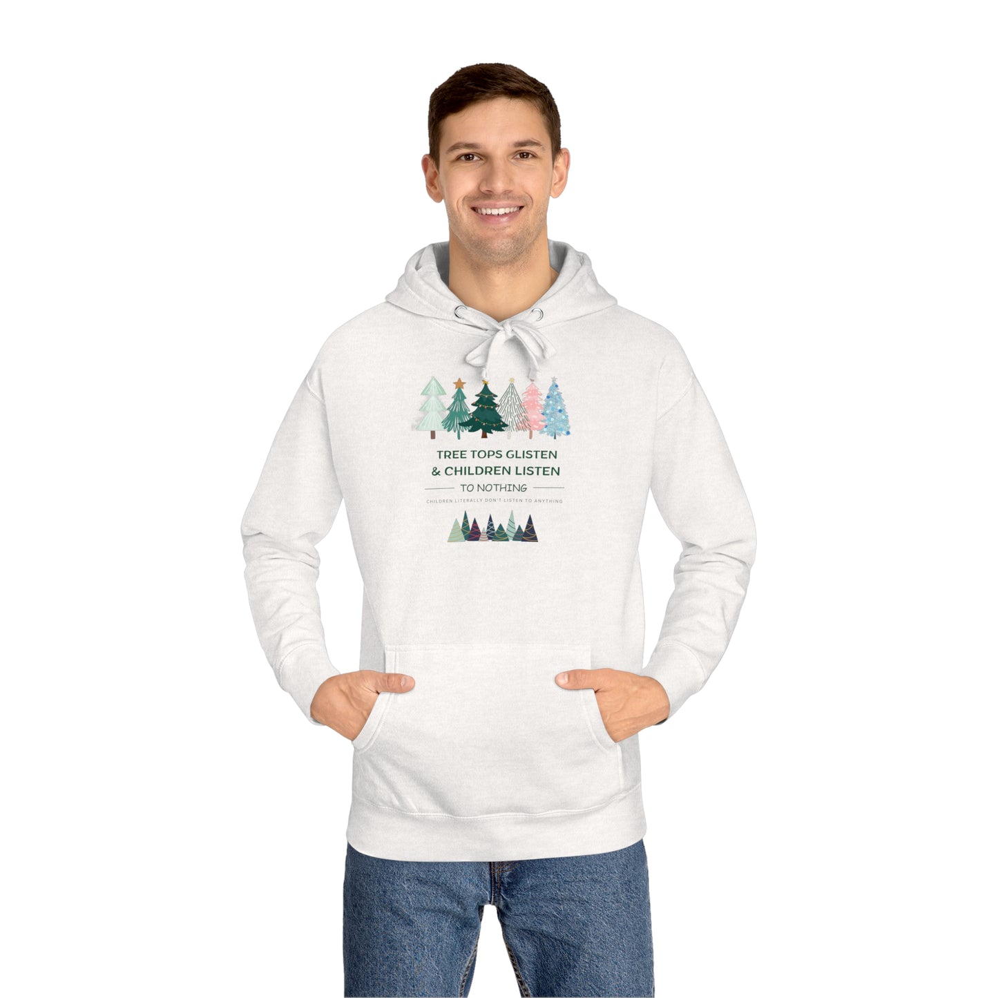 Tree Tops Unisex Fleece Hoodie