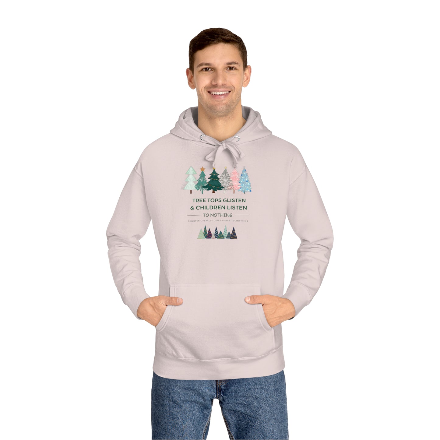 Tree Tops Unisex Fleece Hoodie