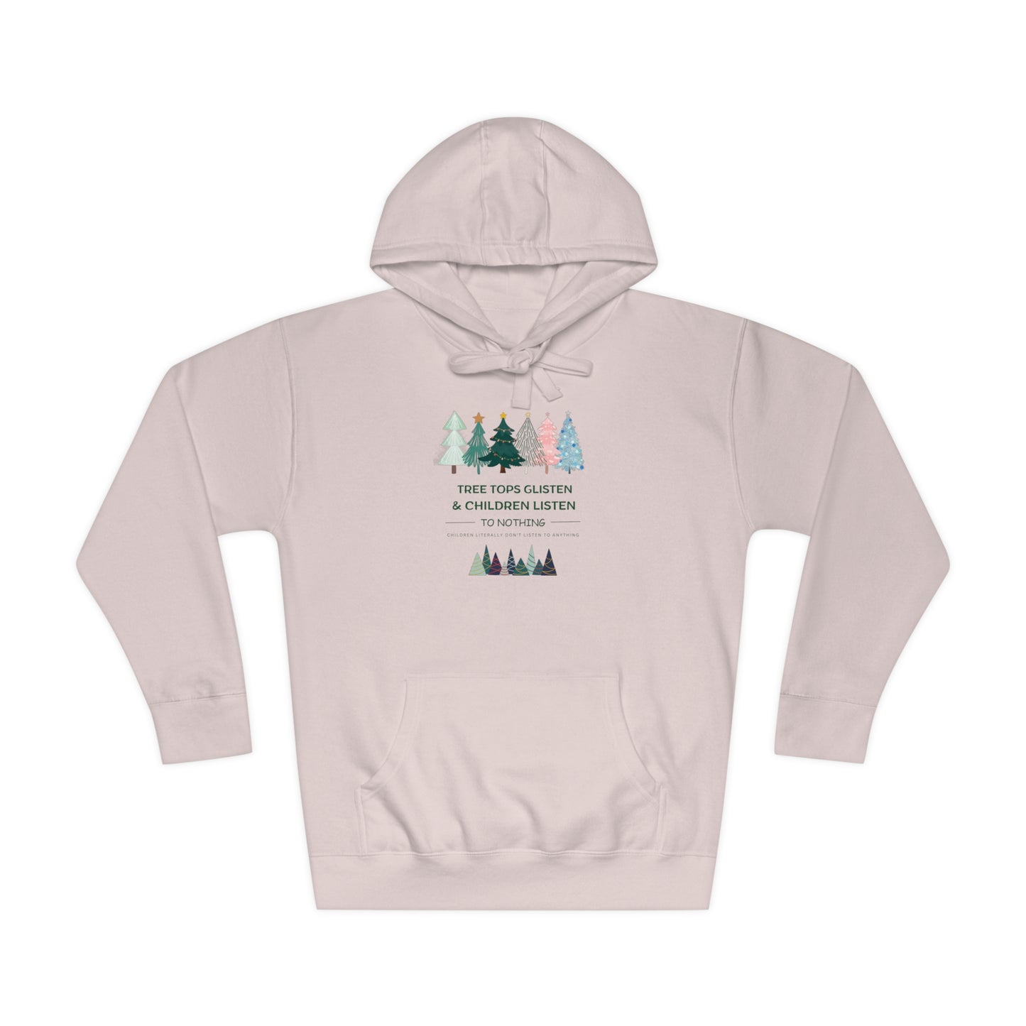 Tree Tops Unisex Fleece Hoodie