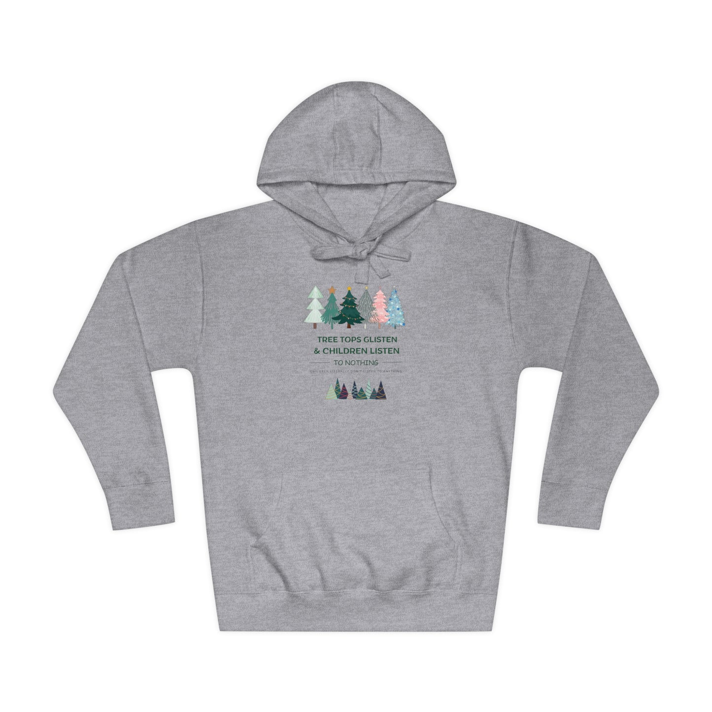 Tree Tops Unisex Fleece Hoodie