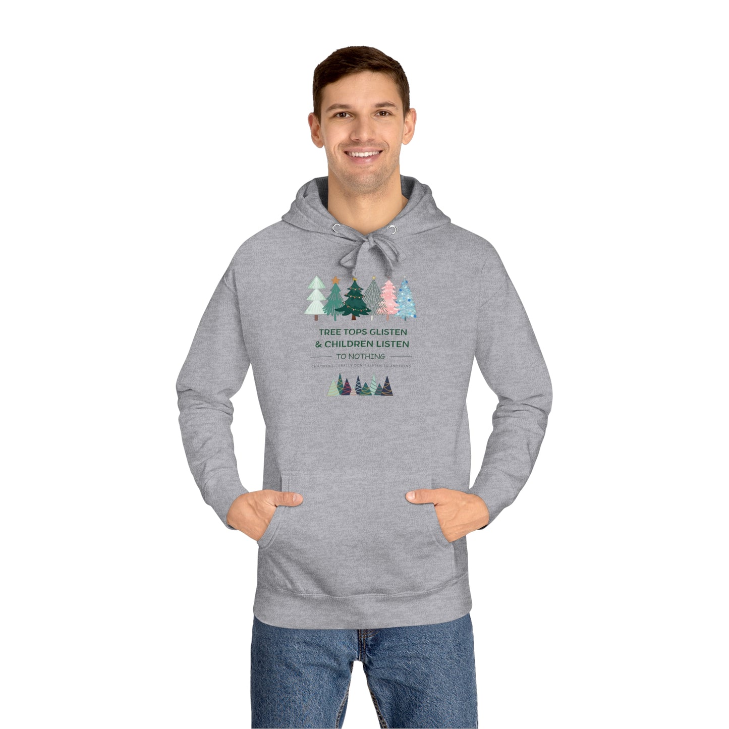 Tree Tops Unisex Fleece Hoodie