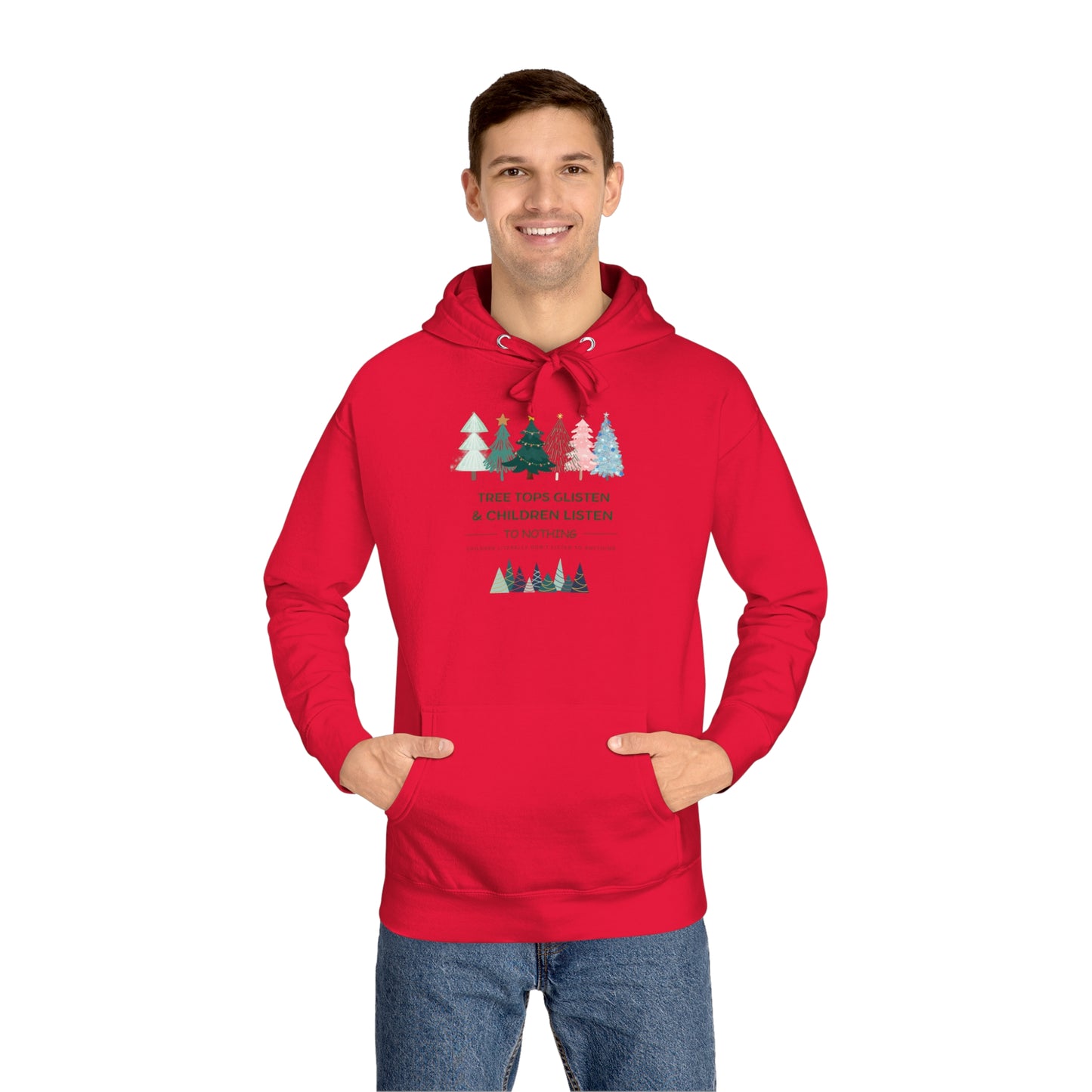 Tree Tops Unisex Fleece Hoodie