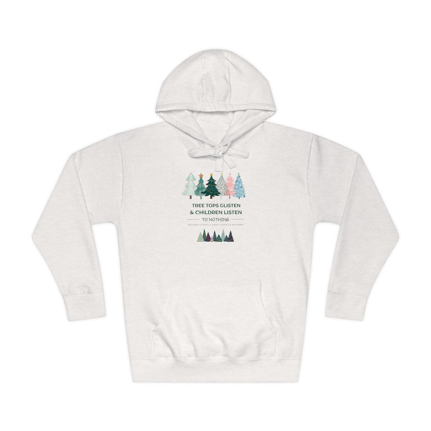 Tree Tops Unisex Fleece Hoodie