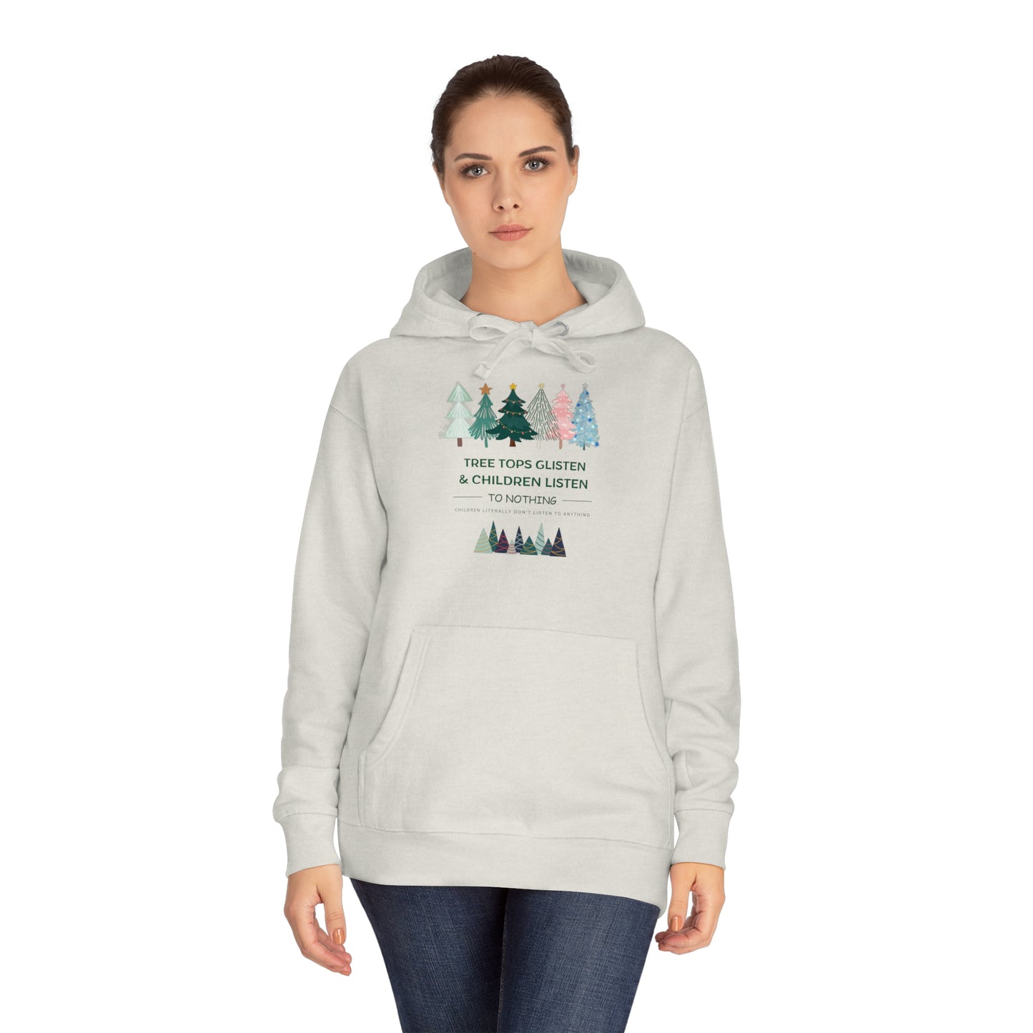 Tree Tops Unisex Fleece Hoodie