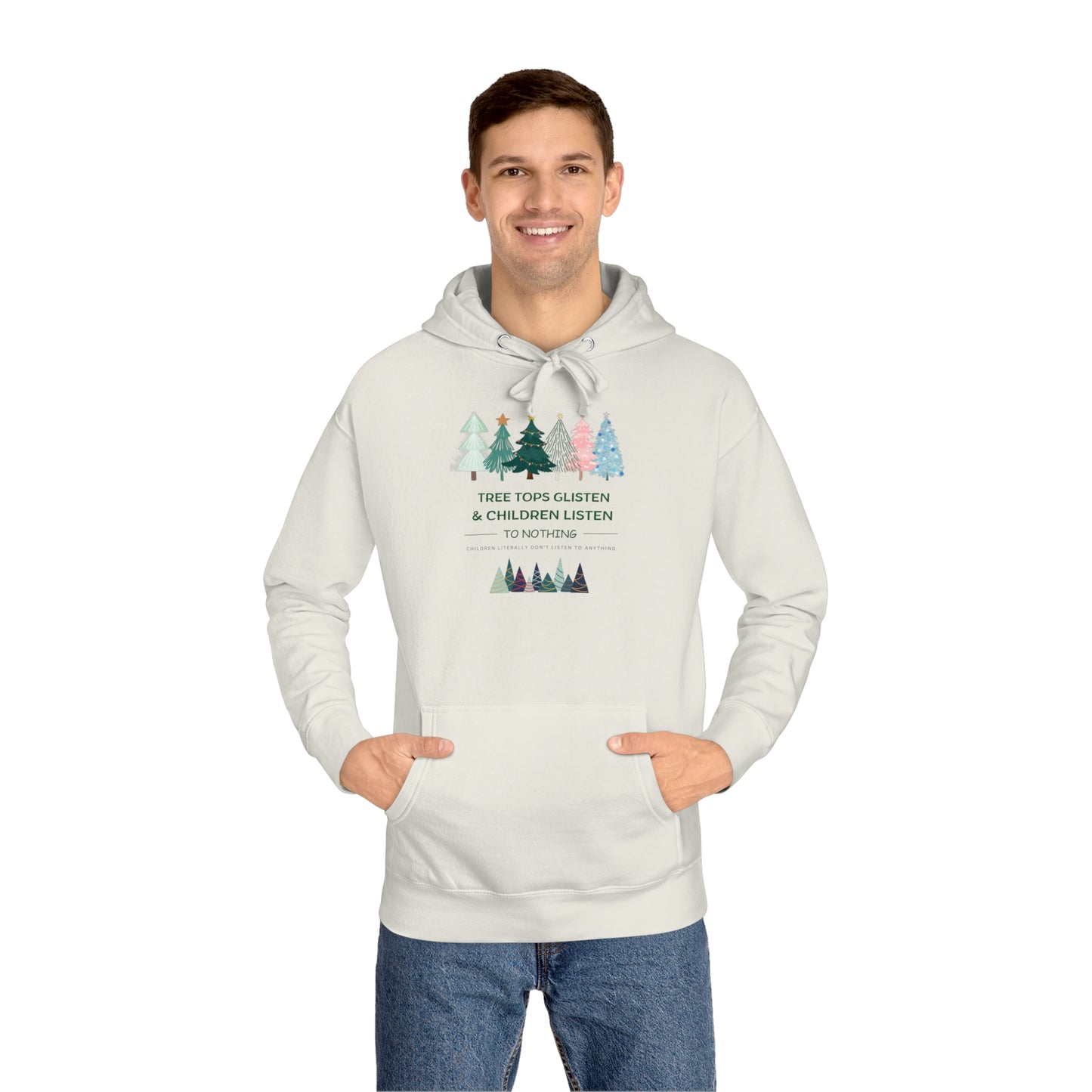 Tree Tops Unisex Fleece Hoodie