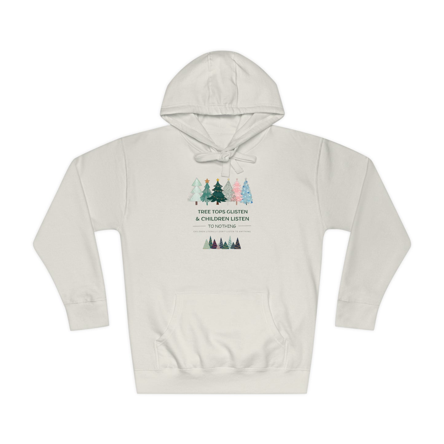 Tree Tops Unisex Fleece Hoodie