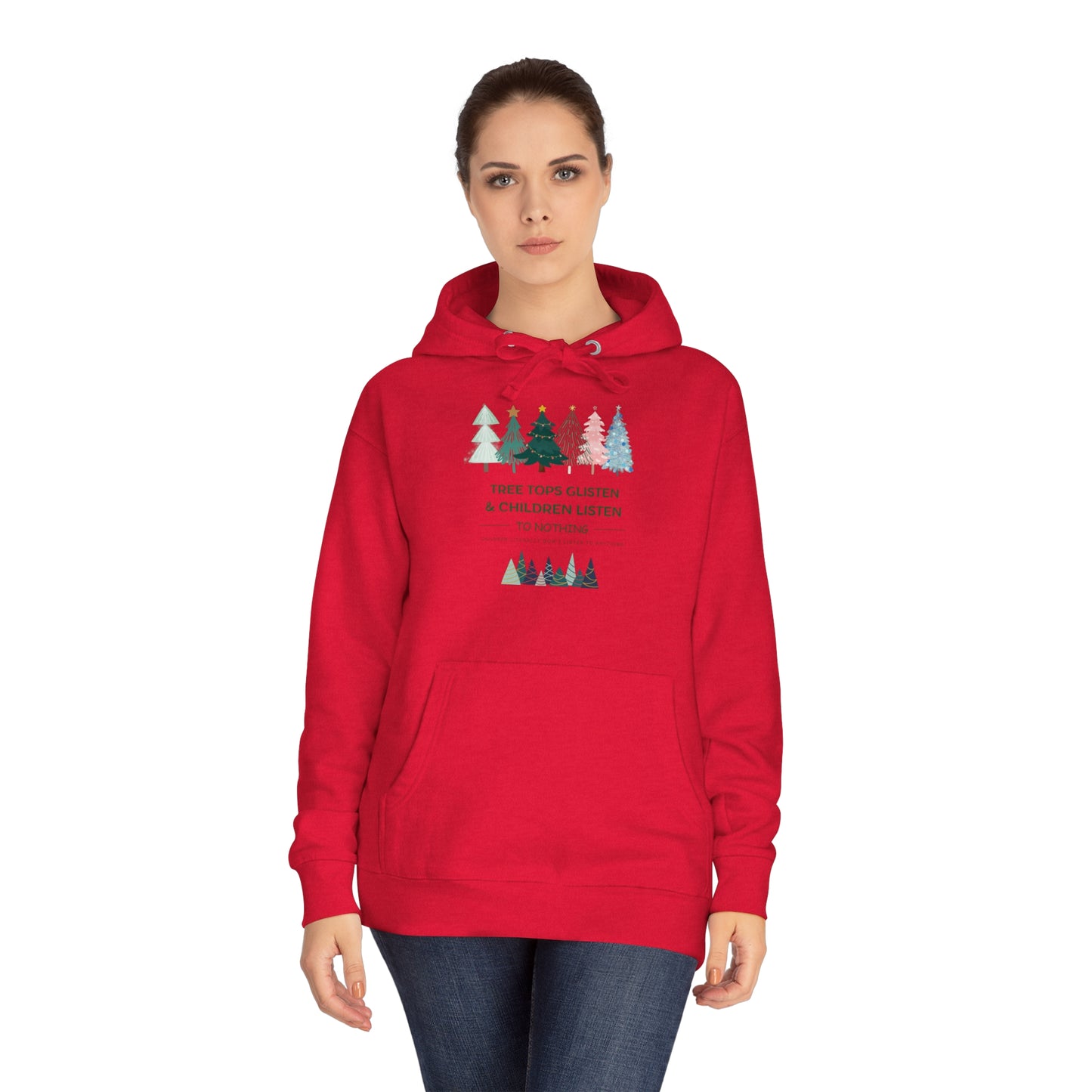 Tree Tops Unisex Fleece Hoodie