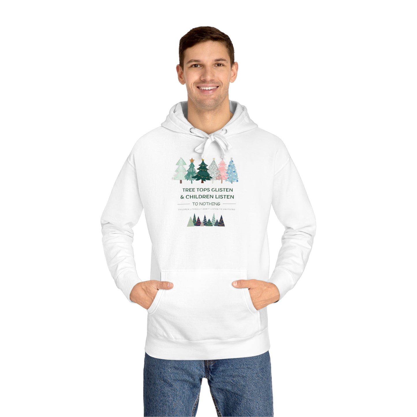 Tree Tops Unisex Fleece Hoodie