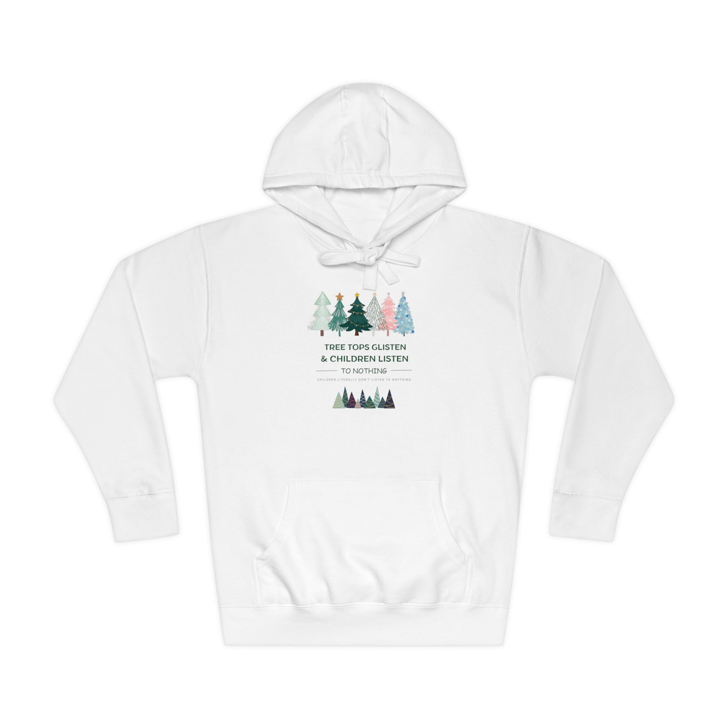 Tree Tops Unisex Fleece Hoodie