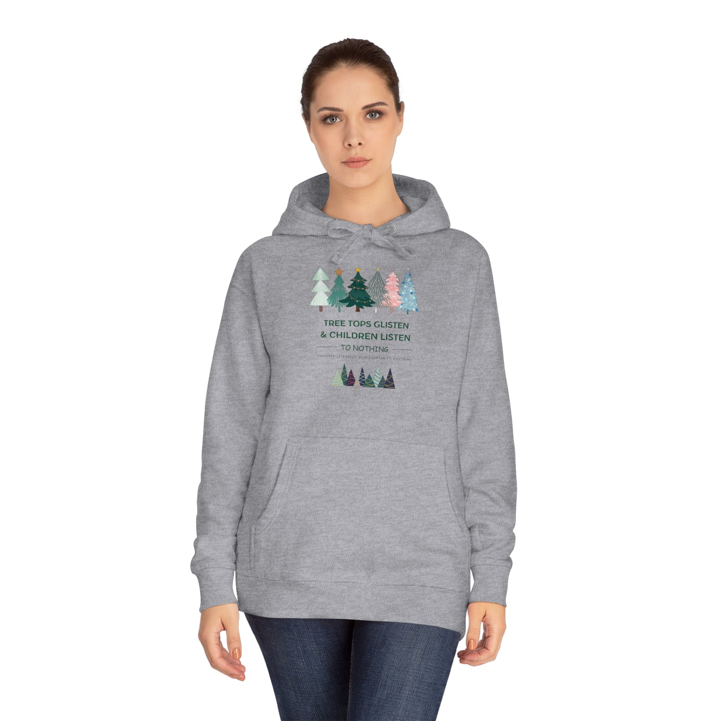 Tree Tops Unisex Fleece Hoodie