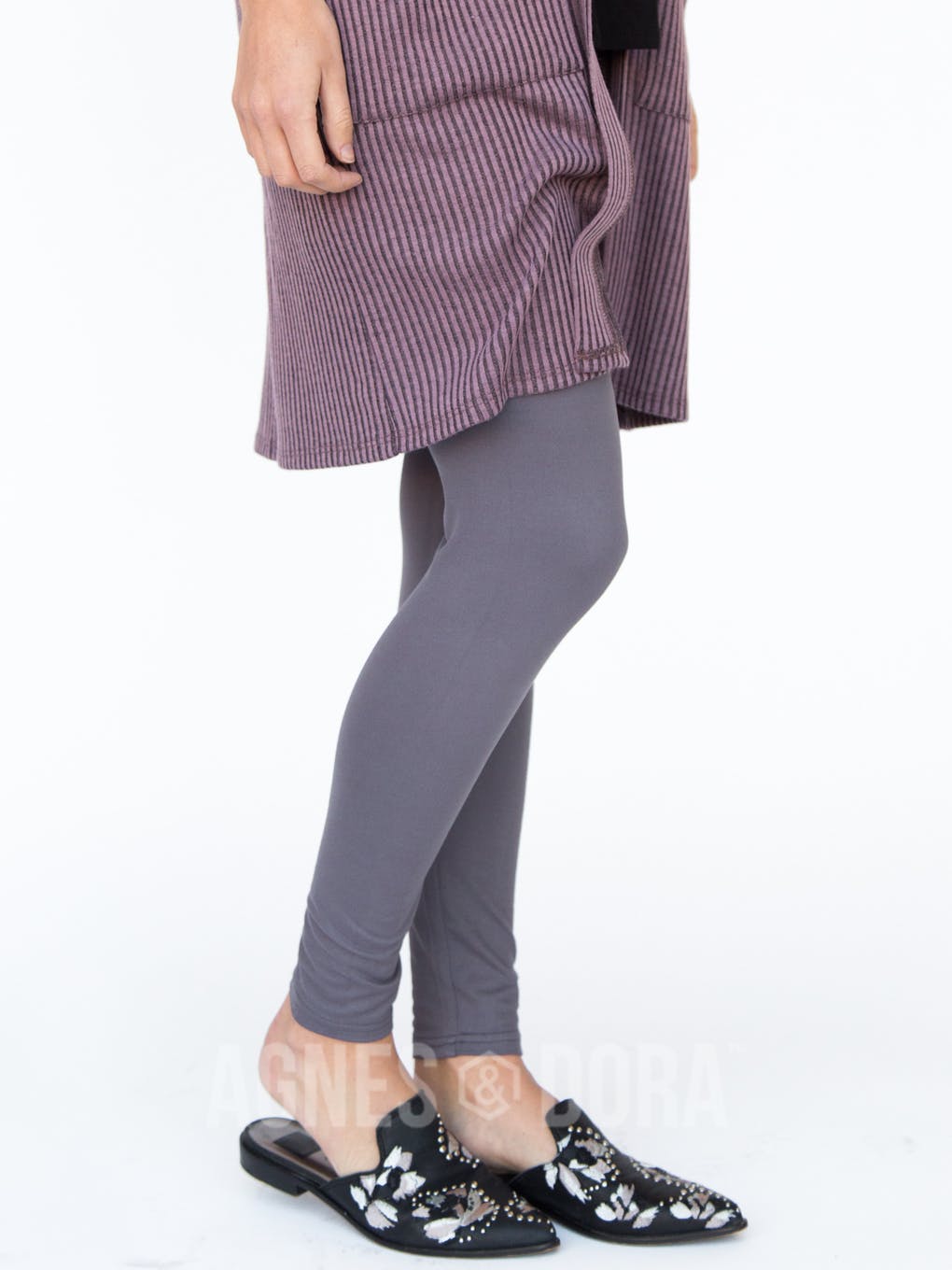 Leggings Charcoal Gray
