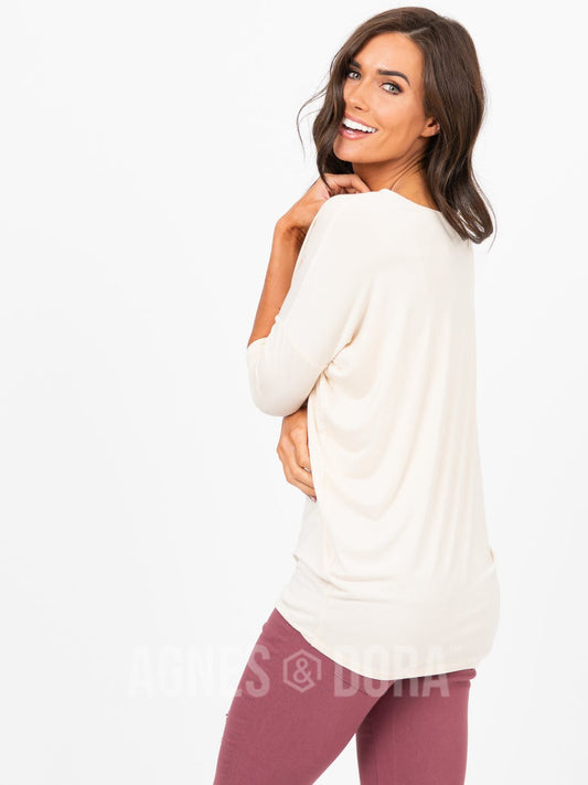 Dolman Tunic Cream