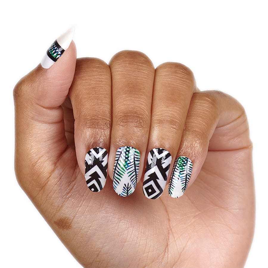 Solids and Print Nail Strips