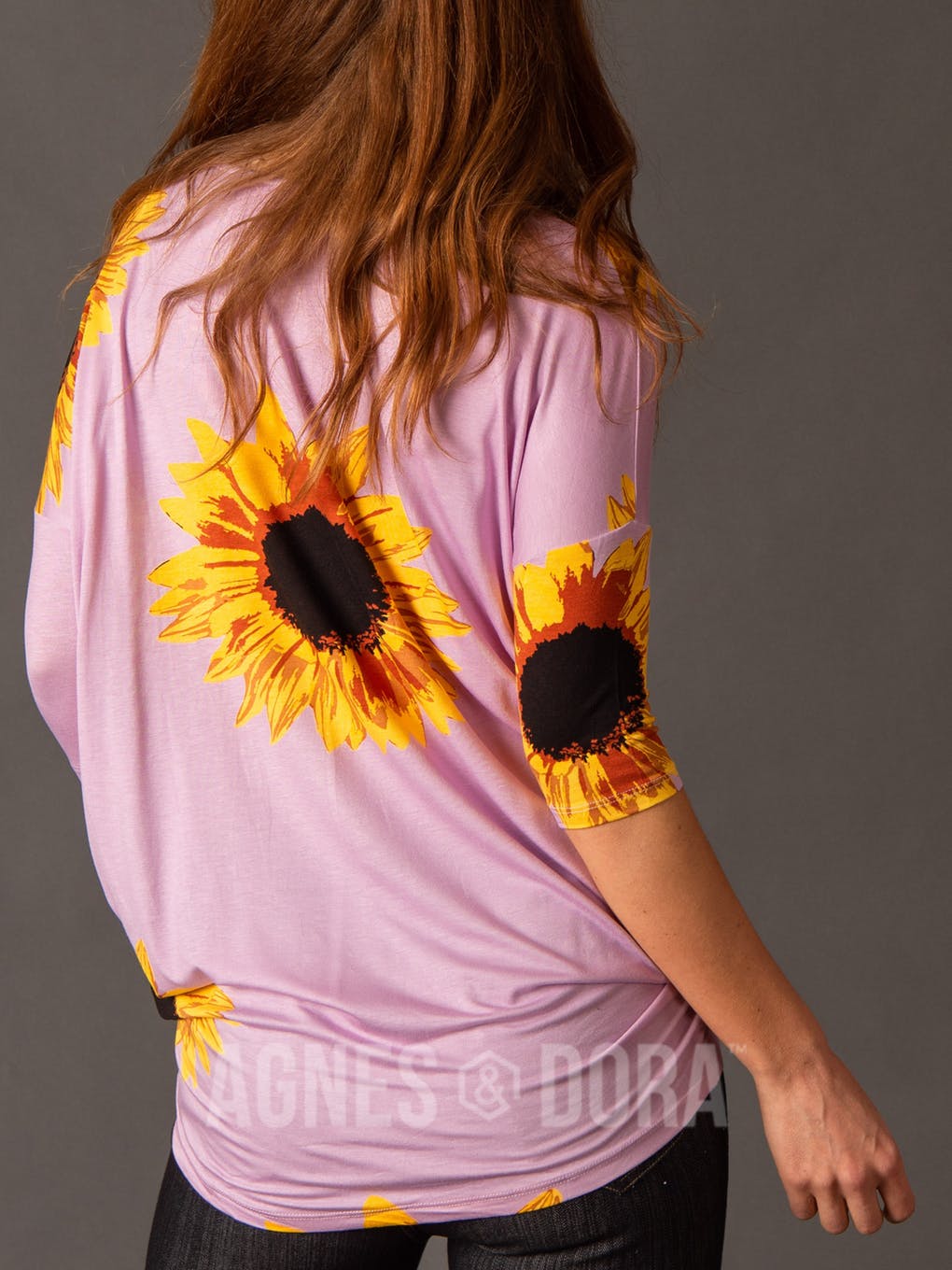 Dolman Tunic Modal Wild Sunflower
