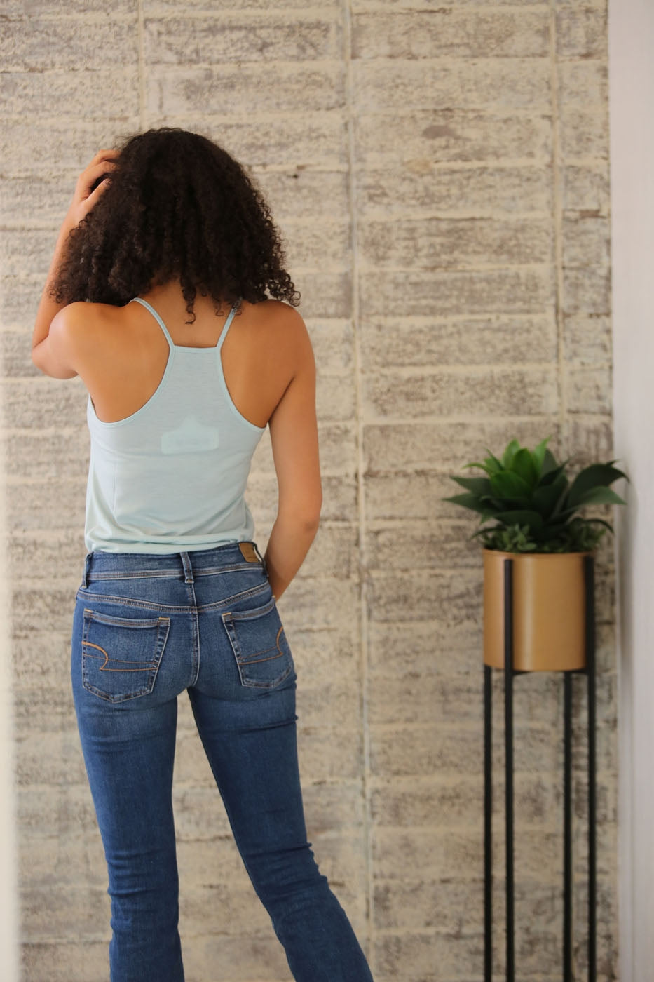 Sage Racer Back Tank