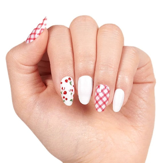 Solids and Print Nail Strips
