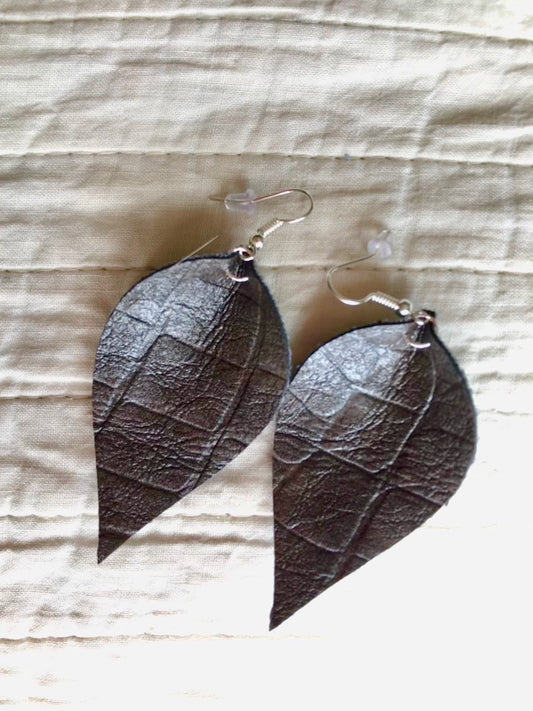 Handmade Leather Earrings