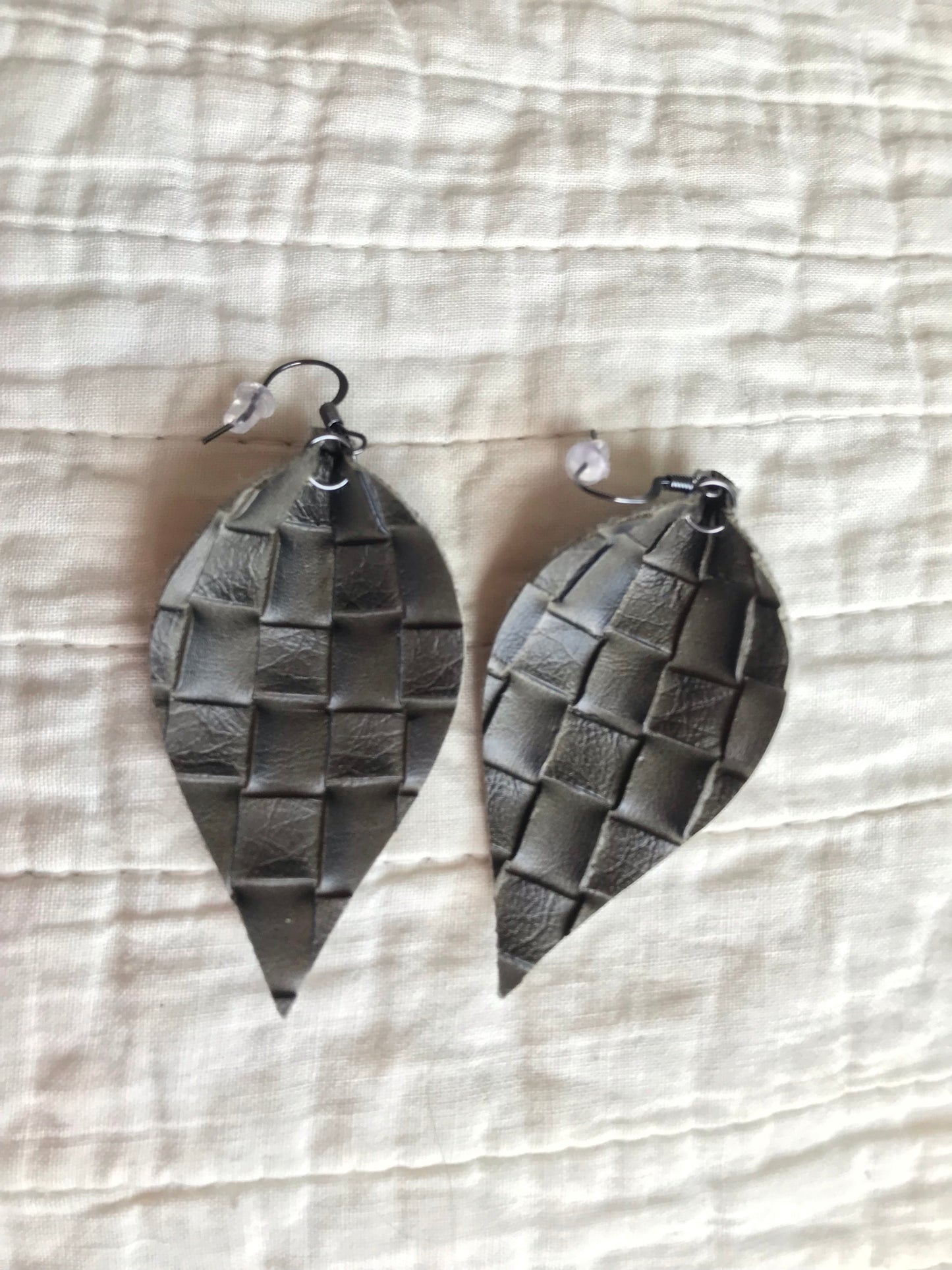 Handmade Leather Earrings