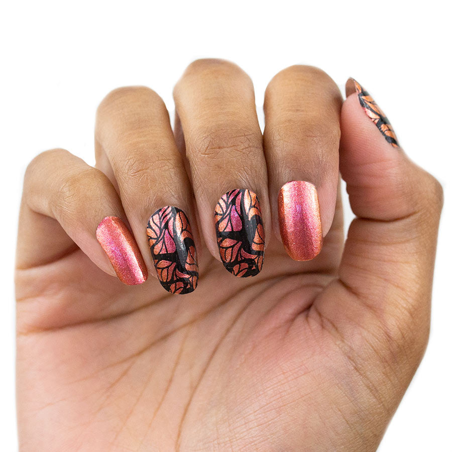 Solids and Print Nail Strips