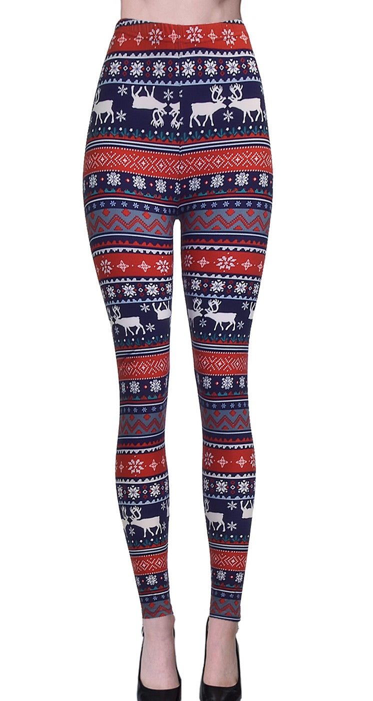 Buttery Soft Holiday Legging OS and Plus