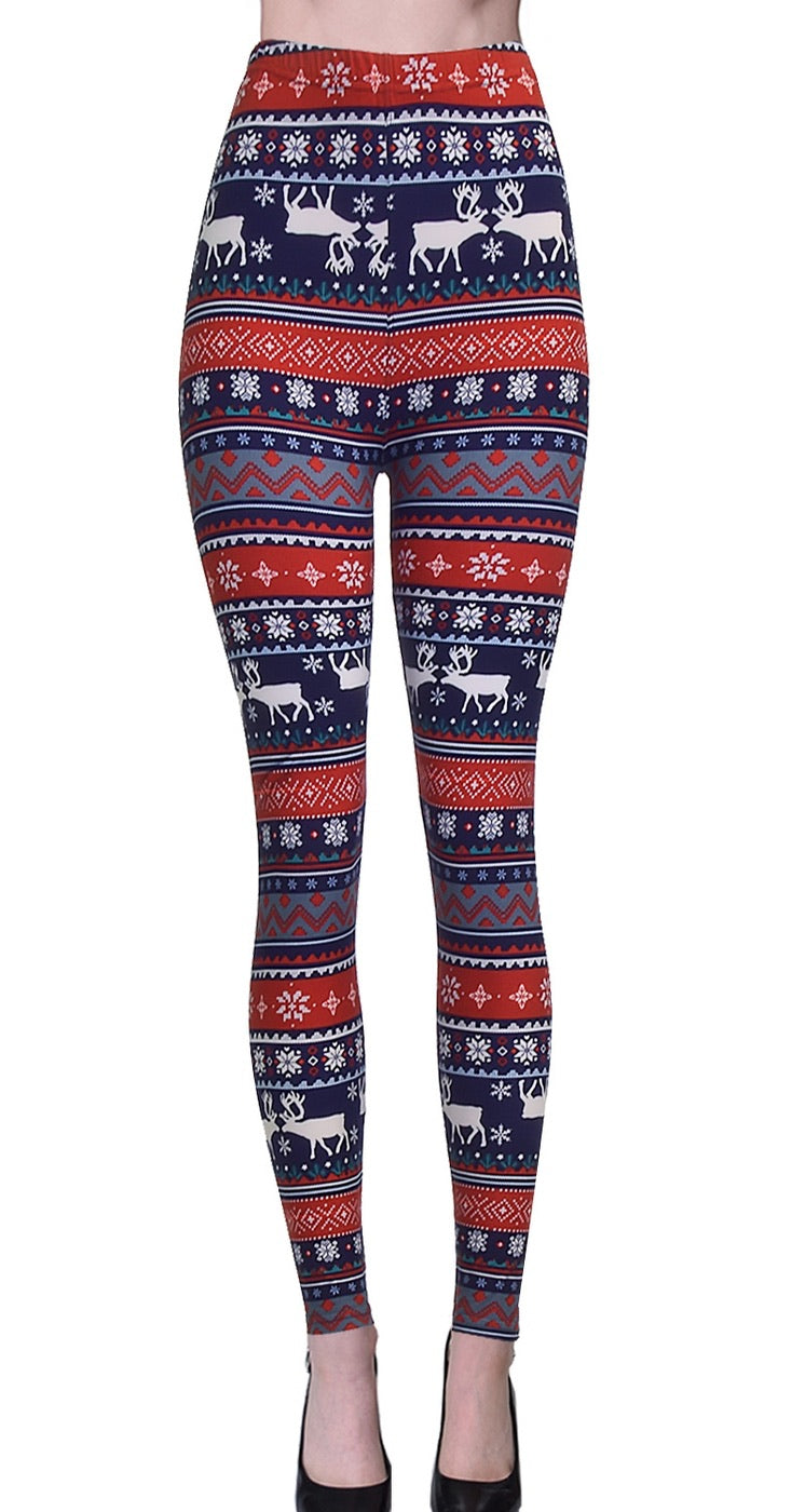 Buttery Soft Holiday Legging OS and Plus