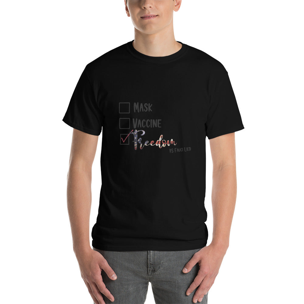 PS Fauci Lied Short Sleeve T-Shirt Mens