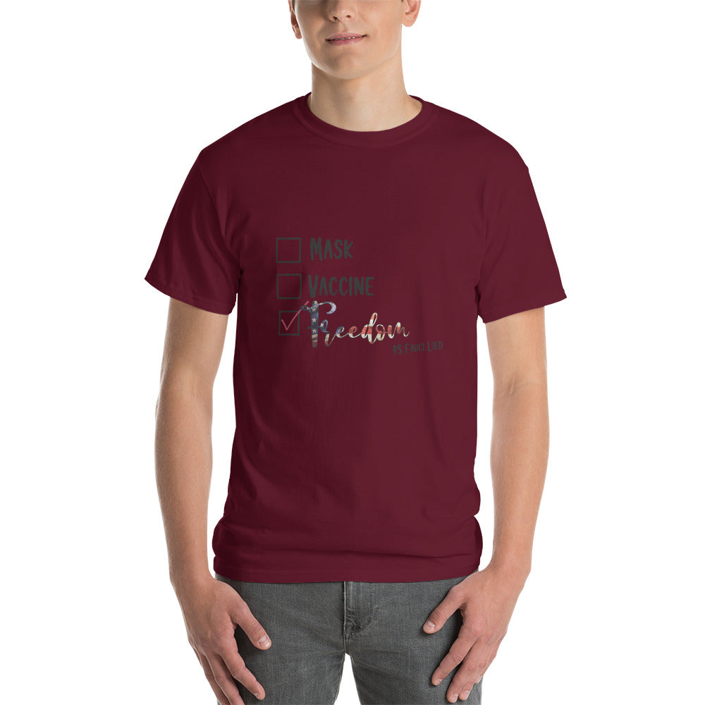 PS Fauci Lied Short Sleeve T-Shirt Mens