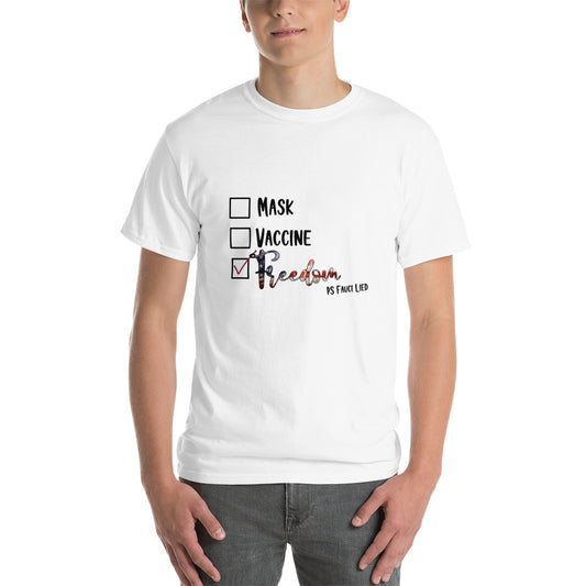 PS Fauci Lied Short Sleeve T-Shirt Mens