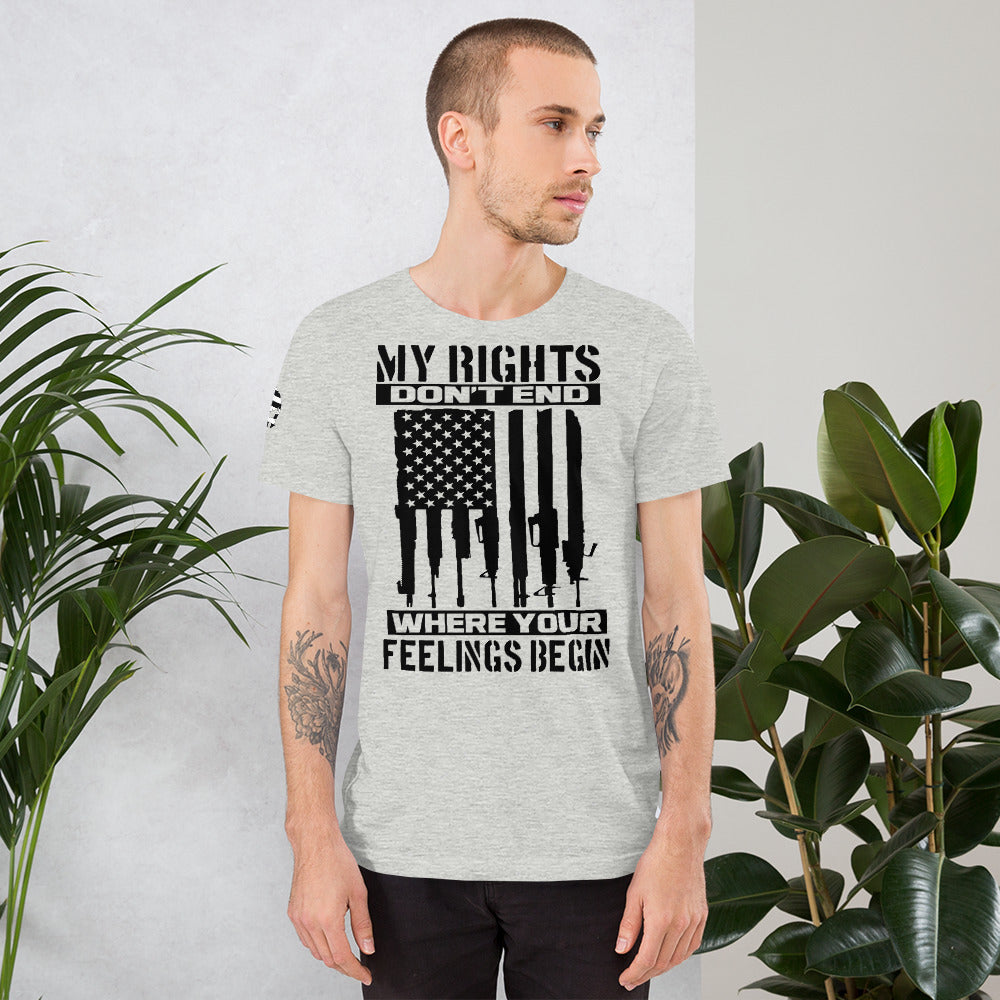 My Rights Don’t End Short-Sleeve Unisex T-Shirt