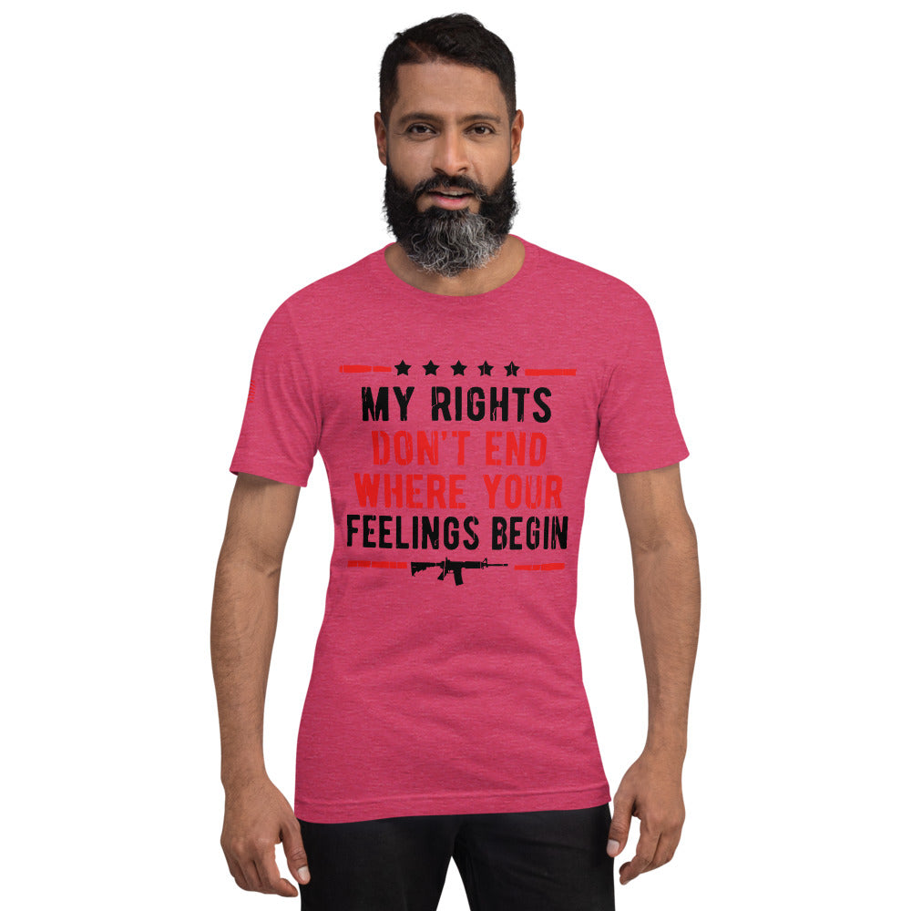 My Rights, Your Feelings Short-Sleeve Unisex T-Shirt