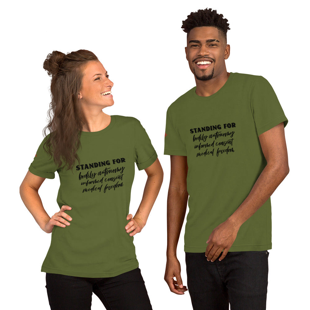 Stand Up Short-Sleeve Unisex T-Shirt