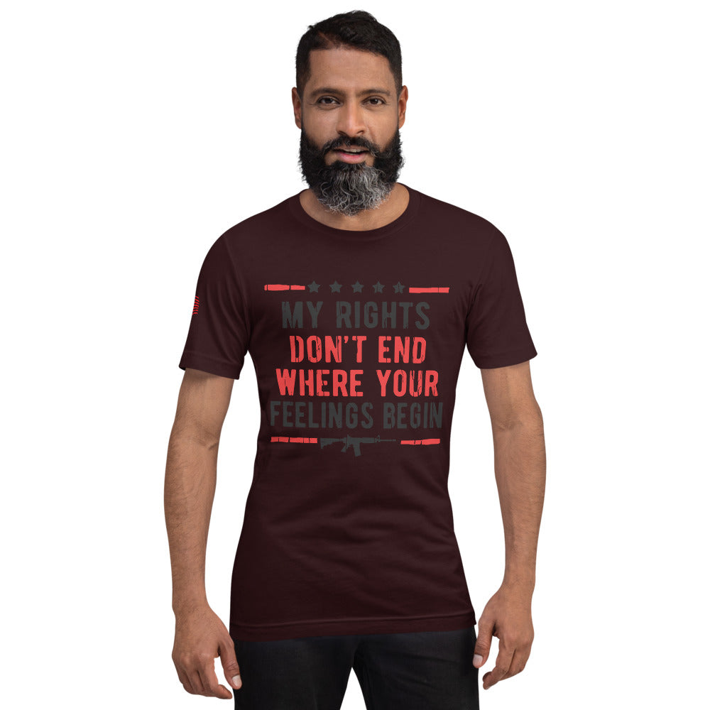 My Rights, Your Feelings Short-Sleeve Unisex T-Shirt
