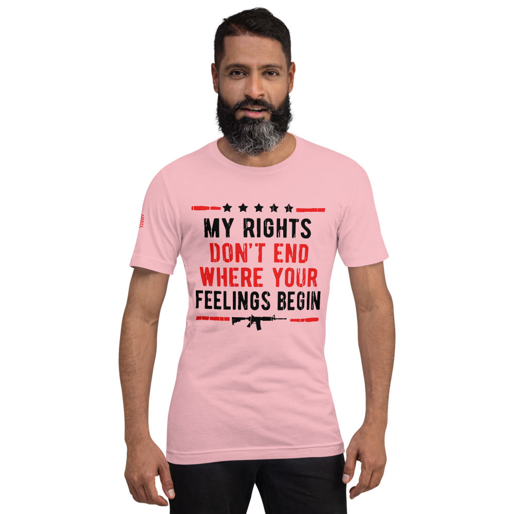 My Rights, Your Feelings Short-Sleeve Unisex T-Shirt