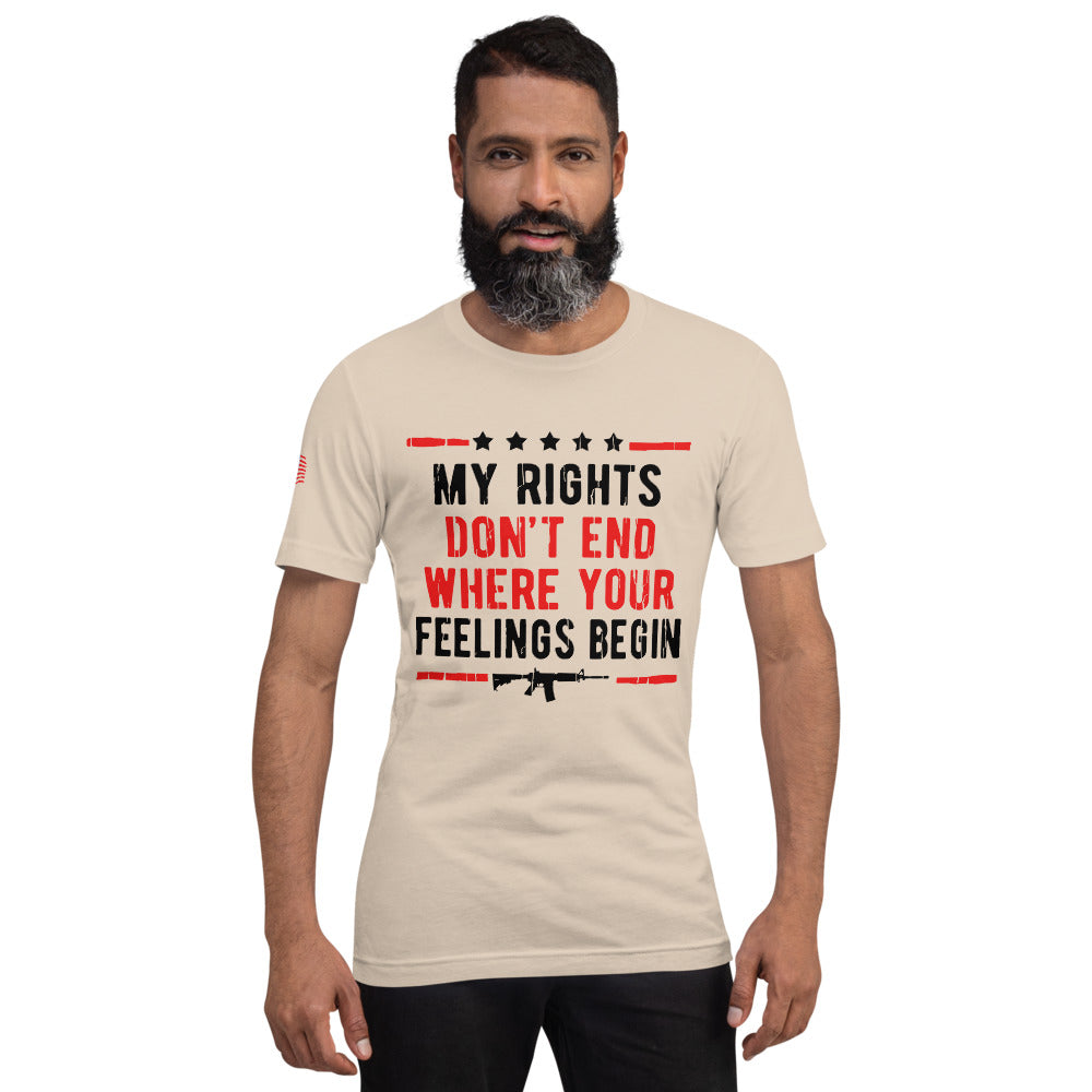 My Rights, Your Feelings Short-Sleeve Unisex T-Shirt